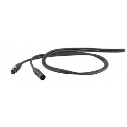 DIE HARD DHS240LU05 ONEHERO Series kabel mikrofonowy XLRm - XLRf 0.5m